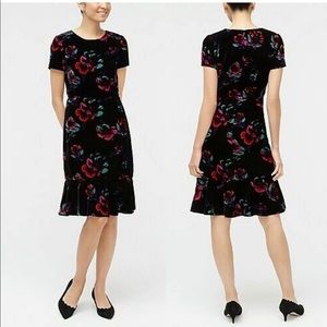 NWT J.Crew velvet dress